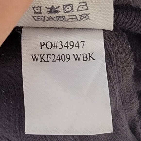 FAHERTY Pacific Pointelle Scoop Neck - Washed Black XS - Picture 7 of 12